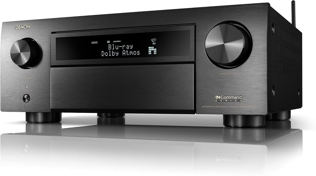 Denon Avr-X1700H 7.2 Channel AV Receiver - 80W/Channel, Built-in HEOS