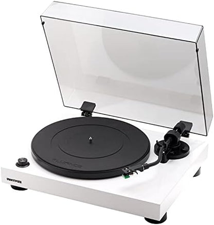Fluance RT81 Elite High Fidelity Vinyl Turntable Record Player with Audio Technica AT95E Cartridge, Belt Drive, Built-in Preamp, Adjustable Counterweight, High Mass MDF Wood Plinth - Walnut