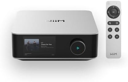 Wiim Amp Ultra Stereo Streaming Amplifier, HDMI ARC & RoomFit, Space Gray