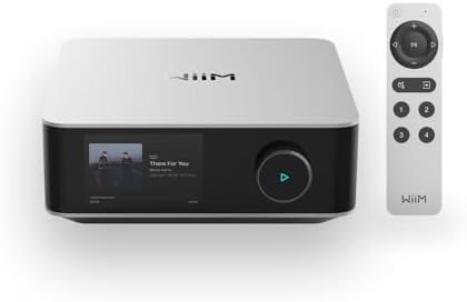 Wiim Amp Ultra Stereo Streaming Amplifier, HDMI ARC & RoomFit, Space Gray