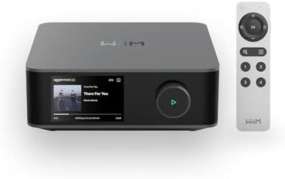Wiim Amp Ultra Stereo Streaming Amplifier, HDMI ARC & RoomFit, Space Gray