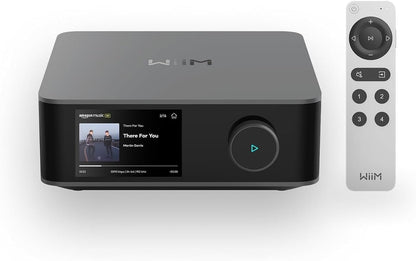 Wiim Amp Ultra Stereo Streaming Amplifier, HDMI ARC & RoomFit, Space Gray