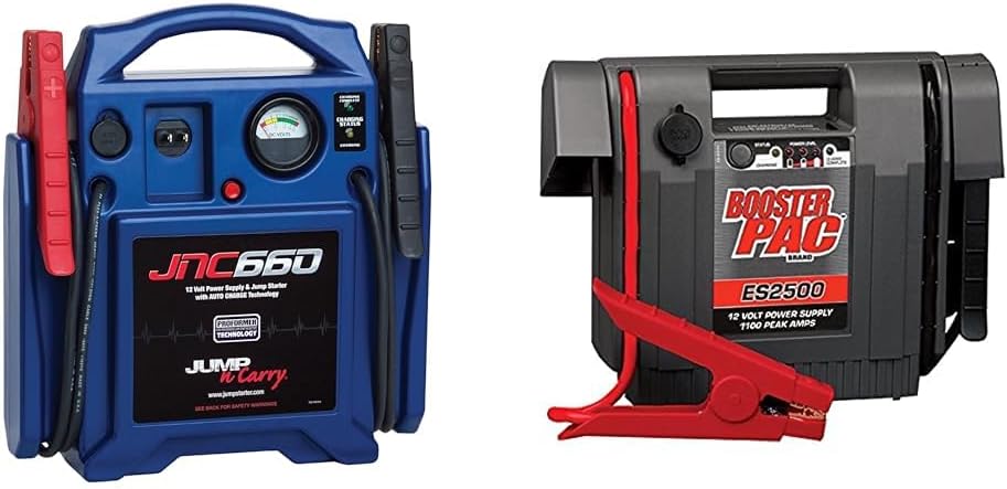 Clore Automotive Jump-N-Carry JNC660 1700 Peak Amp 12 Volt Jump Starter , Blue