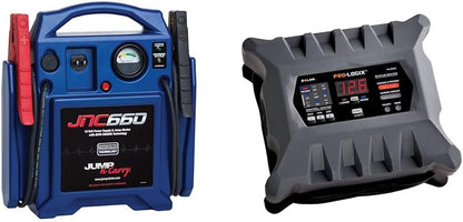 Clore Automotive Jump-N-Carry JNC660 1700 Peak Amp 12 Volt Jump Starter , Blue