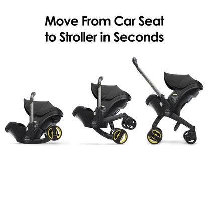 Car Seat  Stroller, Nitro Black - All in One Travel System Dona