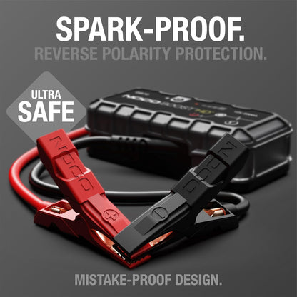 Boost Noco  Gb70 2000A UltraSafe Jump Starter, 12V Lithium Battery Booster