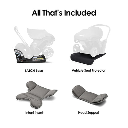 Car Seat  Stroller, Nitro Black - All in One Travel System Dona