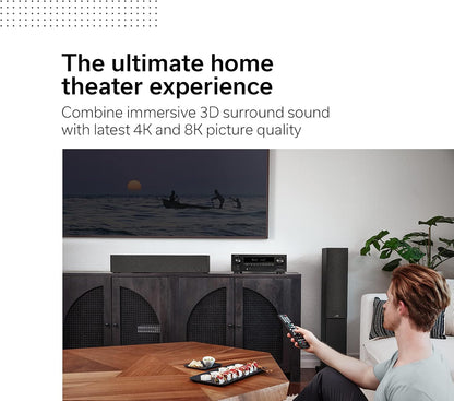 Denon Avr-X1700H 7.2 Channel AV Receiver - 80W/Channel, Built-in HEOS