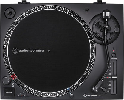 Audio-Technica AT-LP120XUSB-BK Direct-Drive Turntable (Analog & USB), Fully Manual, Hi-Fi, 3 Speed, Convert Vinyl to Digital, Anti-Skate and Variable Pitch Control, Black
