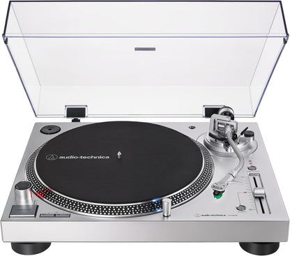 Audio-Technica AT-LP120XUSB-BK Direct-Drive Turntable (Analog & USB), Fully Manual, Hi-Fi, 3 Speed, Convert Vinyl to Digital, Anti-Skate and Variable Pitch Control, Black