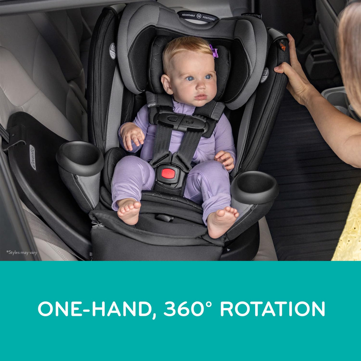 Evenflo Revolve360 Extend All-in-One Rotating Car Seat