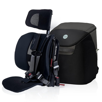 Wayb Pico Travel Car Seat with Premium Carrying Bag- Lightweight, Portable, Foldable