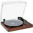 Fluance RT81 Elite High Fidelity Vinyl Turntable Record Player with Audio Technica AT95E Cartridge, Belt Drive, Built-in Preamp, Adjustable Counterweight, High Mass MDF Wood Plinth - Walnut