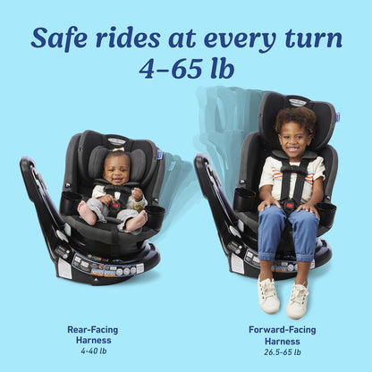 Graco EasyTurn 360 2-in-1 Rotating Convertible Car Seat
