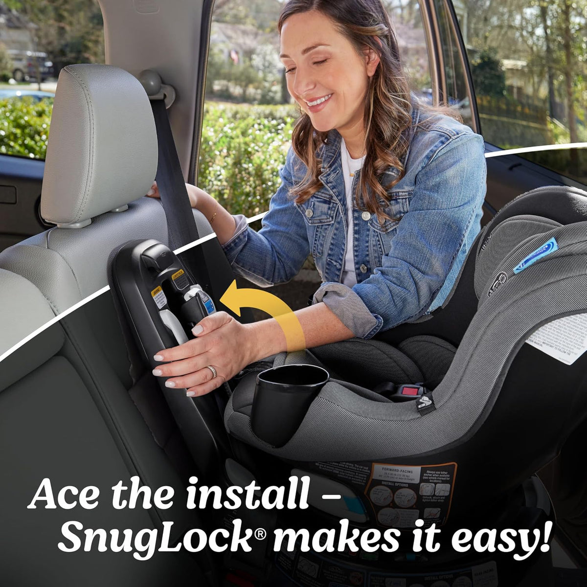 Graco EasyTurn 360 2-in-1 Rotating Convertible Car Seat