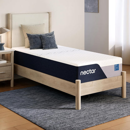 Nectar 12 Memory Foam Mattress, Queen, Medium Firm, 1-Year Trial