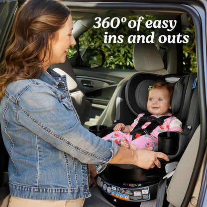 Graco EasyTurn 360 2-in-1 Rotating Convertible Car Seat