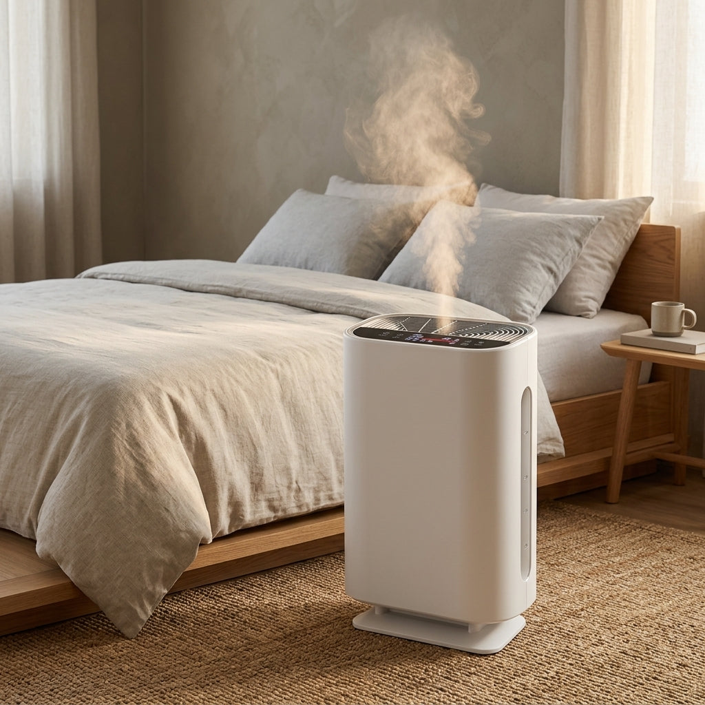 Smart Home Air Humidifier with App Control & 1-Year Warranty