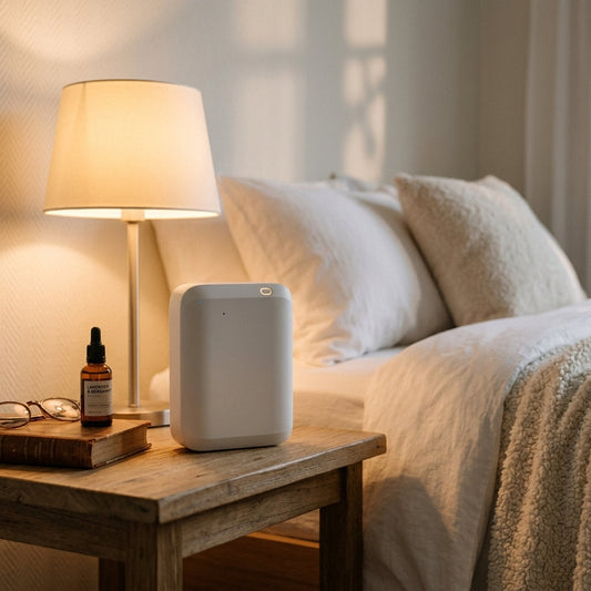 Smart Waterless Aroma Diffuser – 500ml, App-Controlled, 40dB Quiet | GadgetGurus