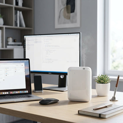 Smart Waterless Aroma Diffuser – 500ml, App-Controlled, 40dB Quiet | GadgetGurus