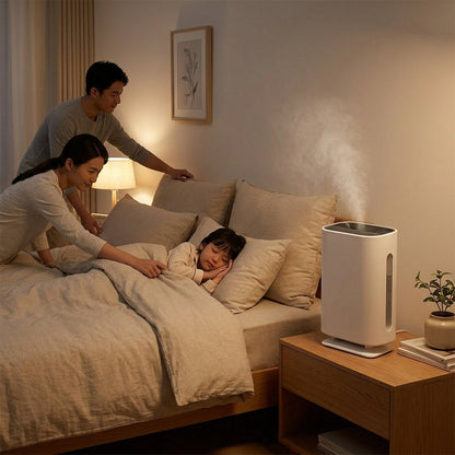 Smart Home Air Humidifier with App Control & 1-Year Warranty