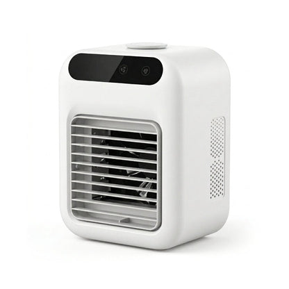 Portable Desktop Air Cooler & Humidifying Spray Fan