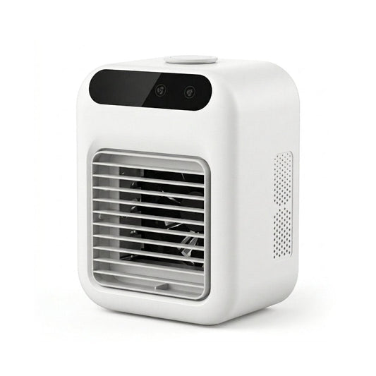 Portable Desktop Air Cooler & Humidifying Spray Fan