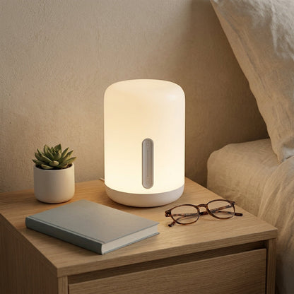 Smart Bedside Lamp with App, Voice & Touch Control