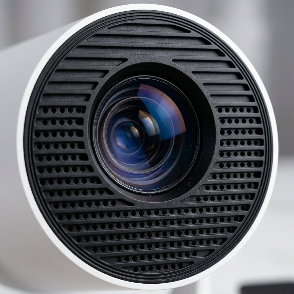 Portable Smart Projector with Android 14, Wi‑Fi & Auto Keystone