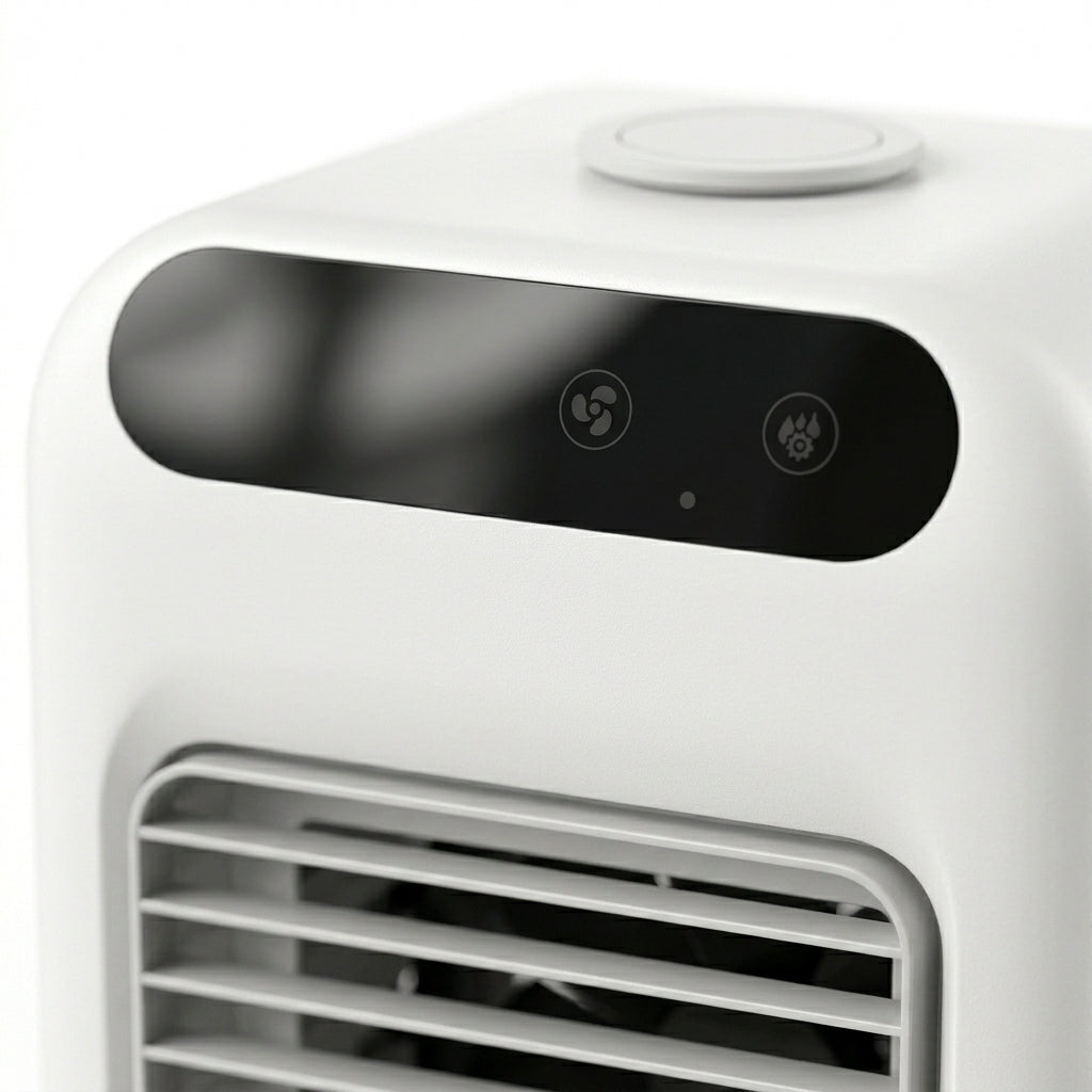 Portable Desktop Air Cooler & Humidifying Spray Fan